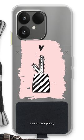 Black and white cactus
