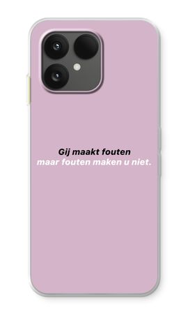 Fouten maken u niet