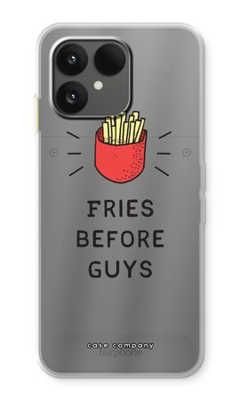 Fries before guys