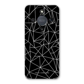 Geometric lines white