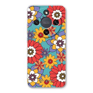 Retro Flowers - Blue