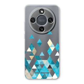 Coloured triangles blue