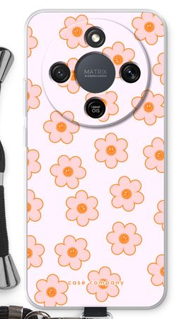 Pink Smiley Flower