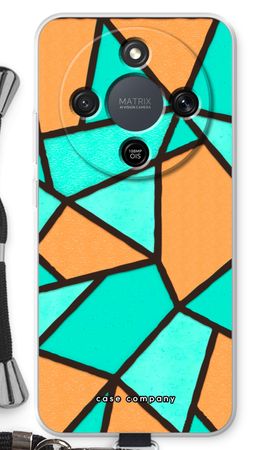 Stained glass - Orange