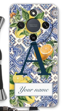 Monogram Blue tiles