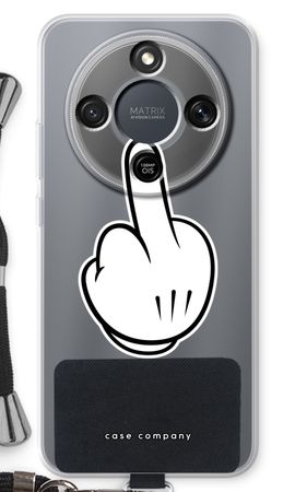 Middle finger black