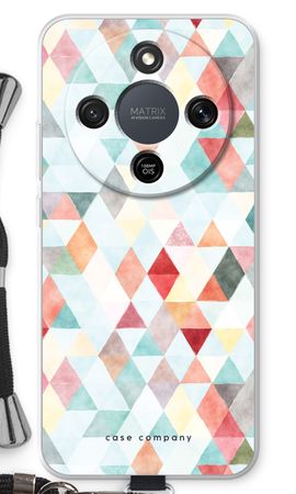 Coloured triangles pastel
