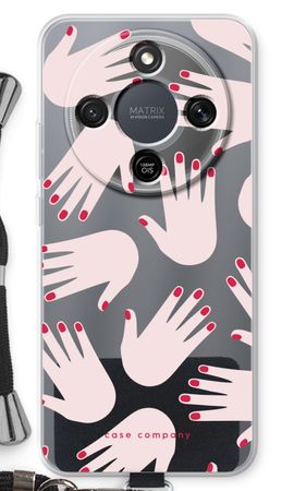 Hands pink