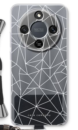 Geometric lines white