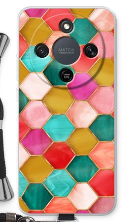 Hexagons in stained glass