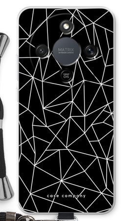 Geometric lines white