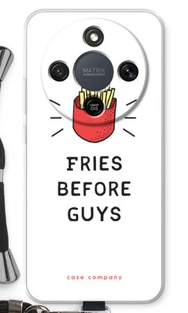 Fries before guys