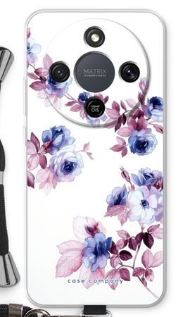Water paint flowers