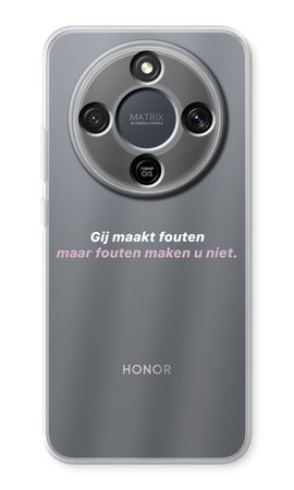 Fouten maken u niet