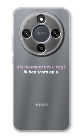 Ik ben trots op u