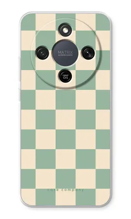 Checkered Mint, Honor X9 soft case