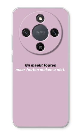 Fouten maken u niet