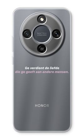 Ge verdient de liefde