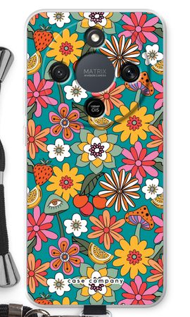 Retro Flowers N°2 - Blue