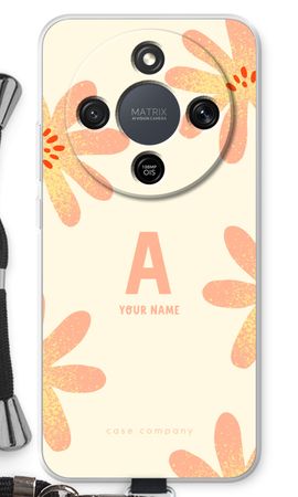 Peach Blossom Monogram