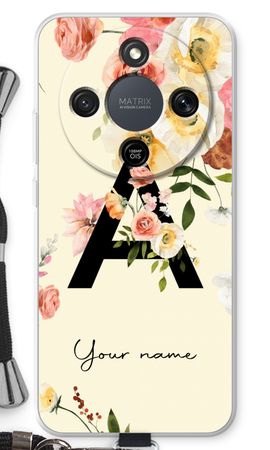 Flirty Flowers Monogram