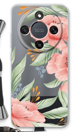 Zachtroze bloemen