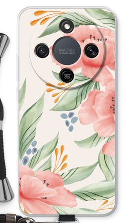 Zachtroze bloemen