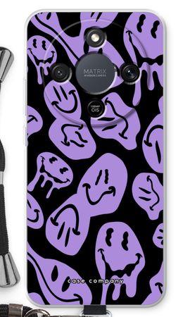 Smältande Smiley - Lila