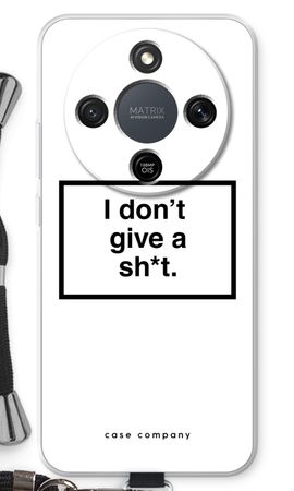 Don't give a shit