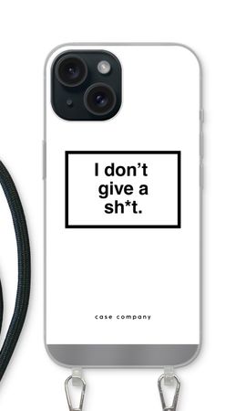Don't give a shit