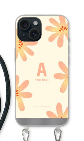 Peach Blossom Monogram