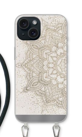 Boho golden mandala