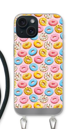 Rosafarbene Donuts
