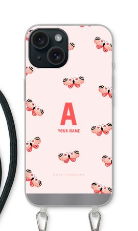 Rosy Butterflies Monogram