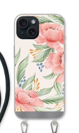 Zartrosa Blumen