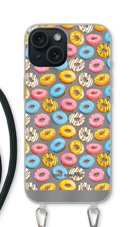 Rosafarbene Donuts
