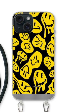 Melting smiley - Yellow