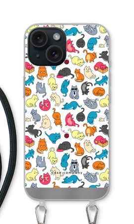 Colourful cats