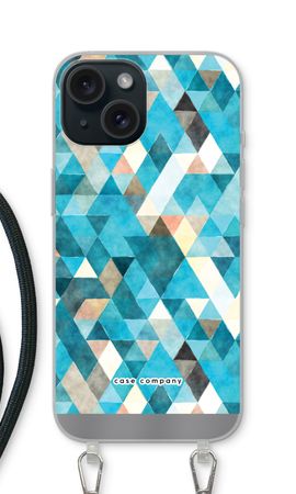 Coloured triangles blue