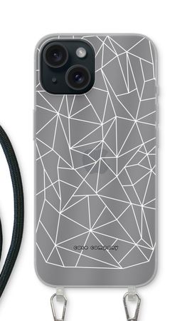 Geometric lines white