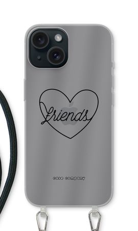 Friends heart black