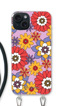 Retro Flowers - Purple