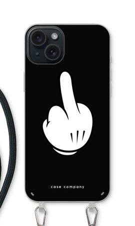 Middle finger black