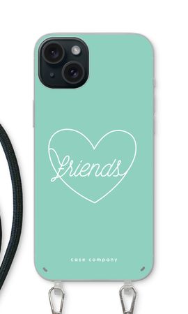 Friends heart pastel