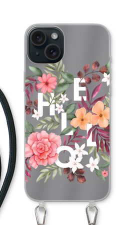 Hello in flowers