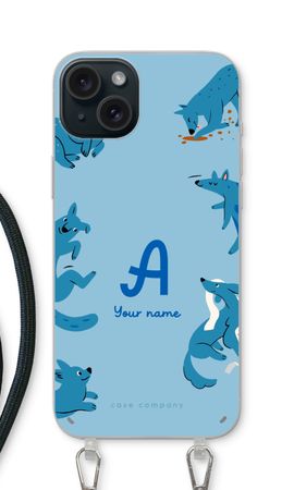 Playful Dogs Monogram