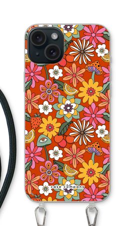 Retro Flowers - Red
