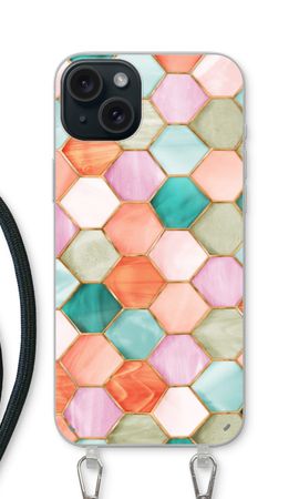 Hexagons in stained glass