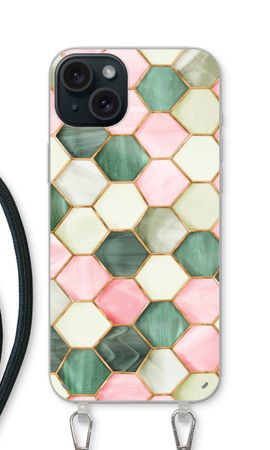 Hexagons in stained glass