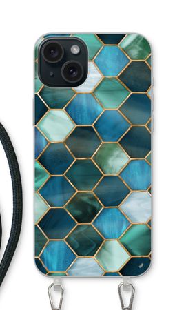 Hexagons in stained glass